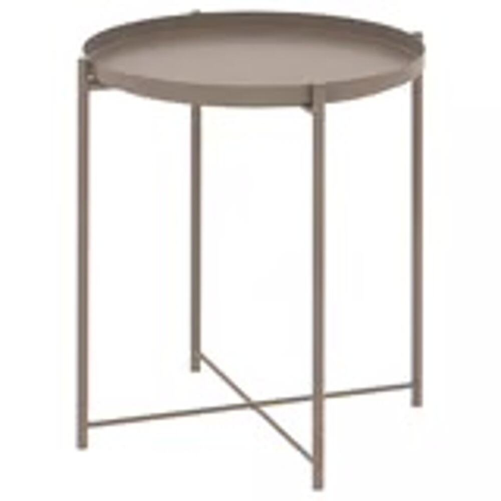 IKEA GLADOM Dark Gray Beige Tray Table Your Portable Sidekick for Any Space